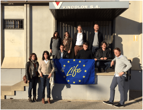 Participation at the European project Ecotexnano