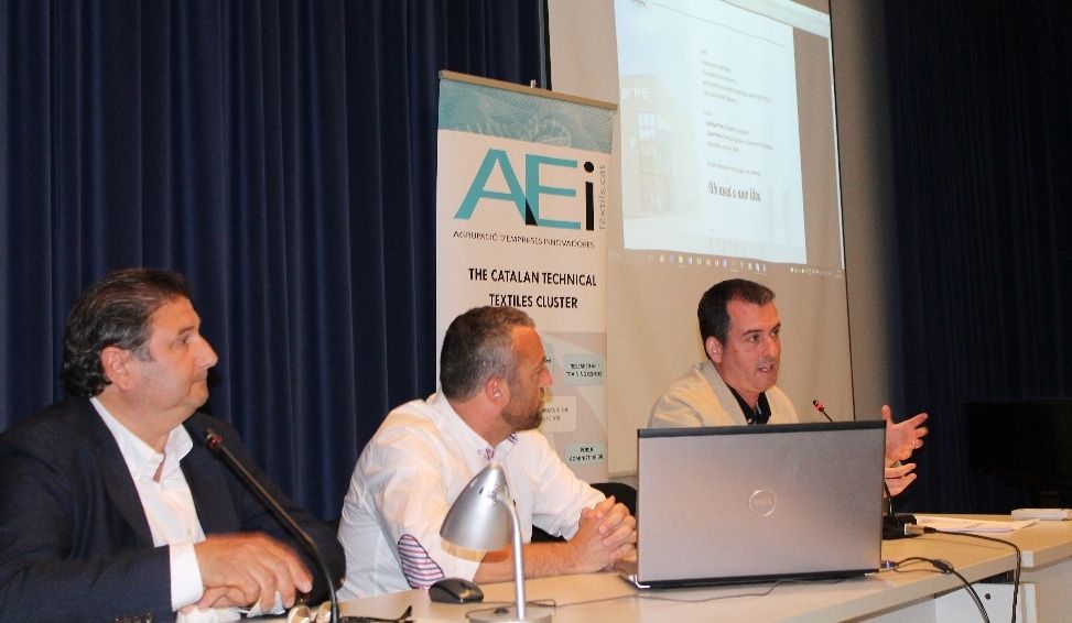 Sesión de networking del clúster catalán de textiles técnicos y Asamblea Anual de la AEI Tèxtils