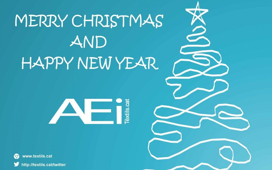 La AEI Tèxtils os desea una Feliz Navidad y un próspero Año Nuevo