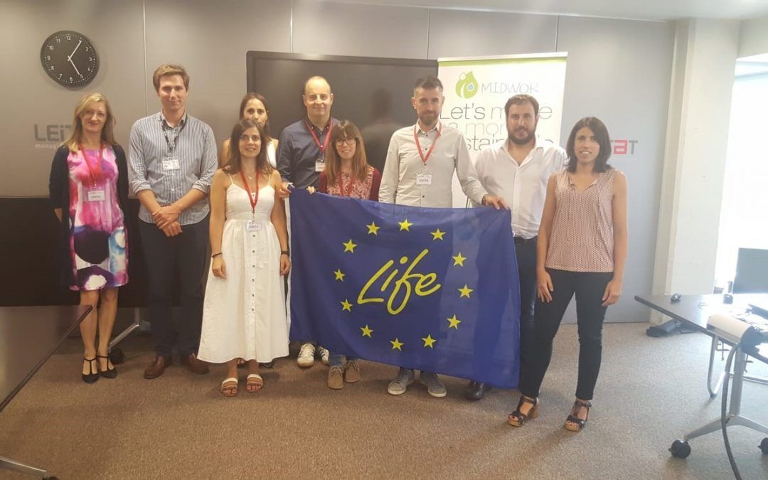 La Comissió Europea visita el projecte MIDWOR-LIFE