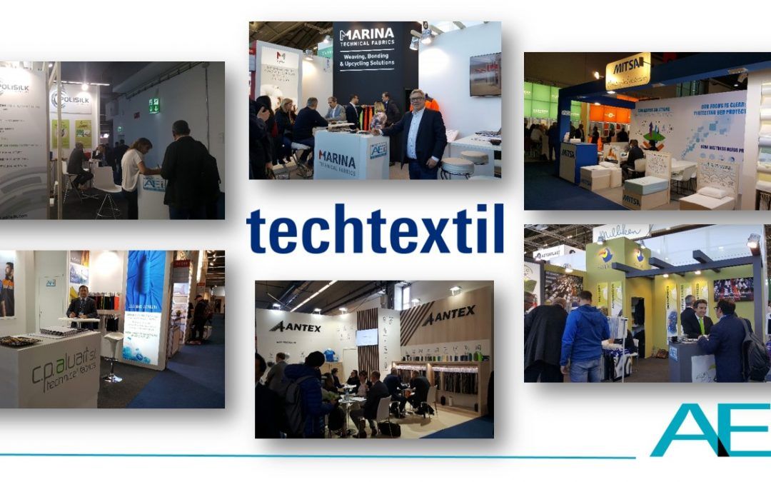 AEI Tèxtils’ activities at Techtextil