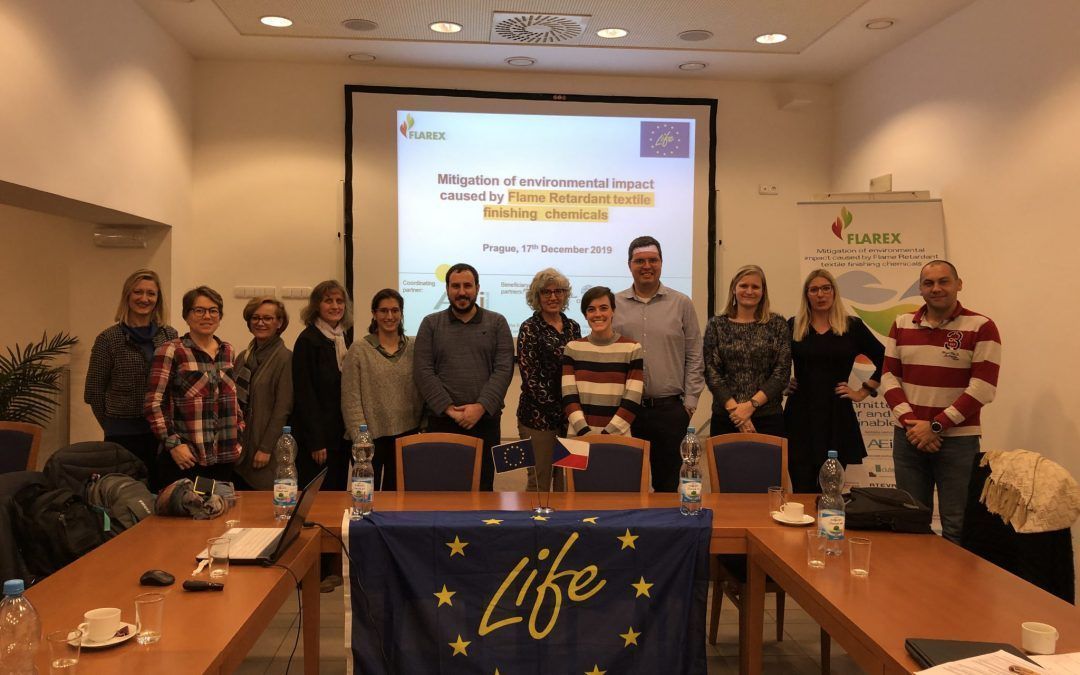 El consorcio del proyecto LIFE-FLAREX se reúne en Praga