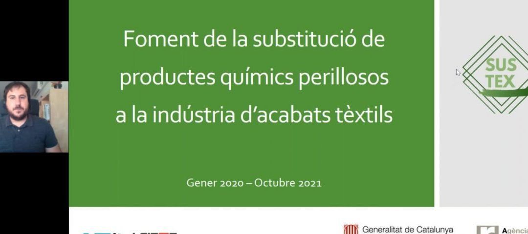 Webinar “Cap a una indústria tèxtil més sostenible: casos pràctics cap a l’economia circular”