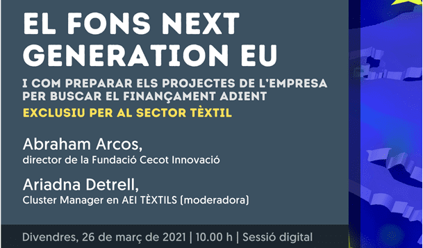 Virtual session about the Next Generation EU funds