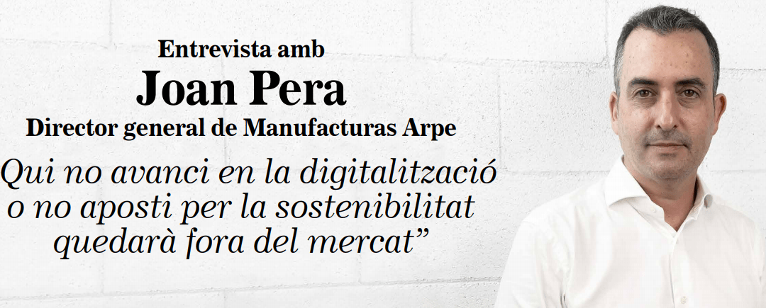 Entrevista a Joan Pera, a «L’Informatiu de l’Economista»