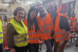 El clúster participa en una misión del proyecto TEXBREIN en Portugal