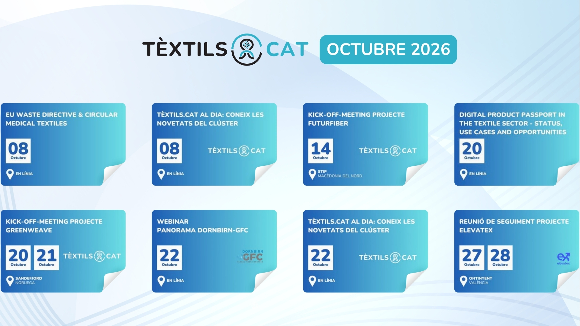 Calendari web + newsletter